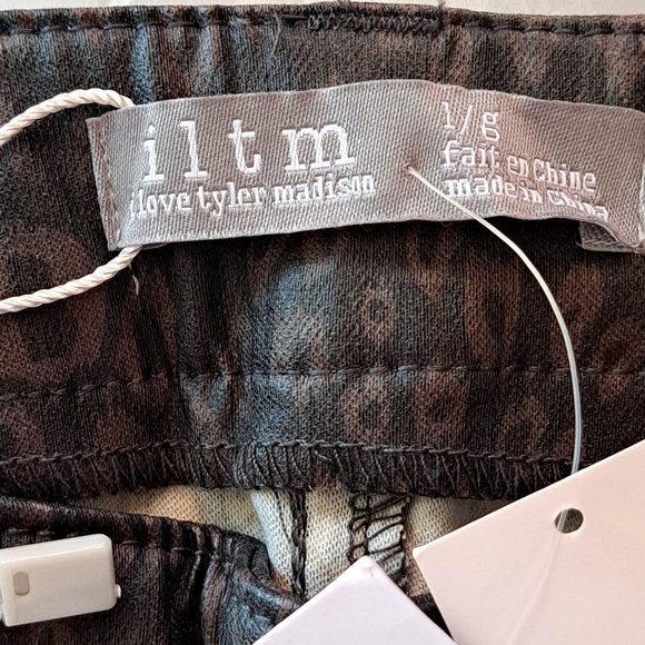 I LOVE TYLER MADISON x SPCA NWT pants legging "jeans" Sz L or 32 MID WAIST VEGAN - Picture 8 of 9